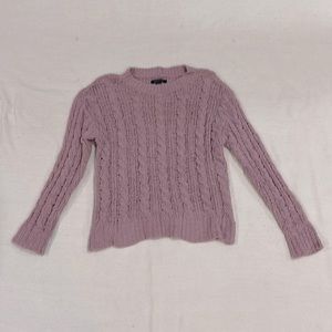 American Eagle sweater, worn once, lilac oversized sweater. Size XS